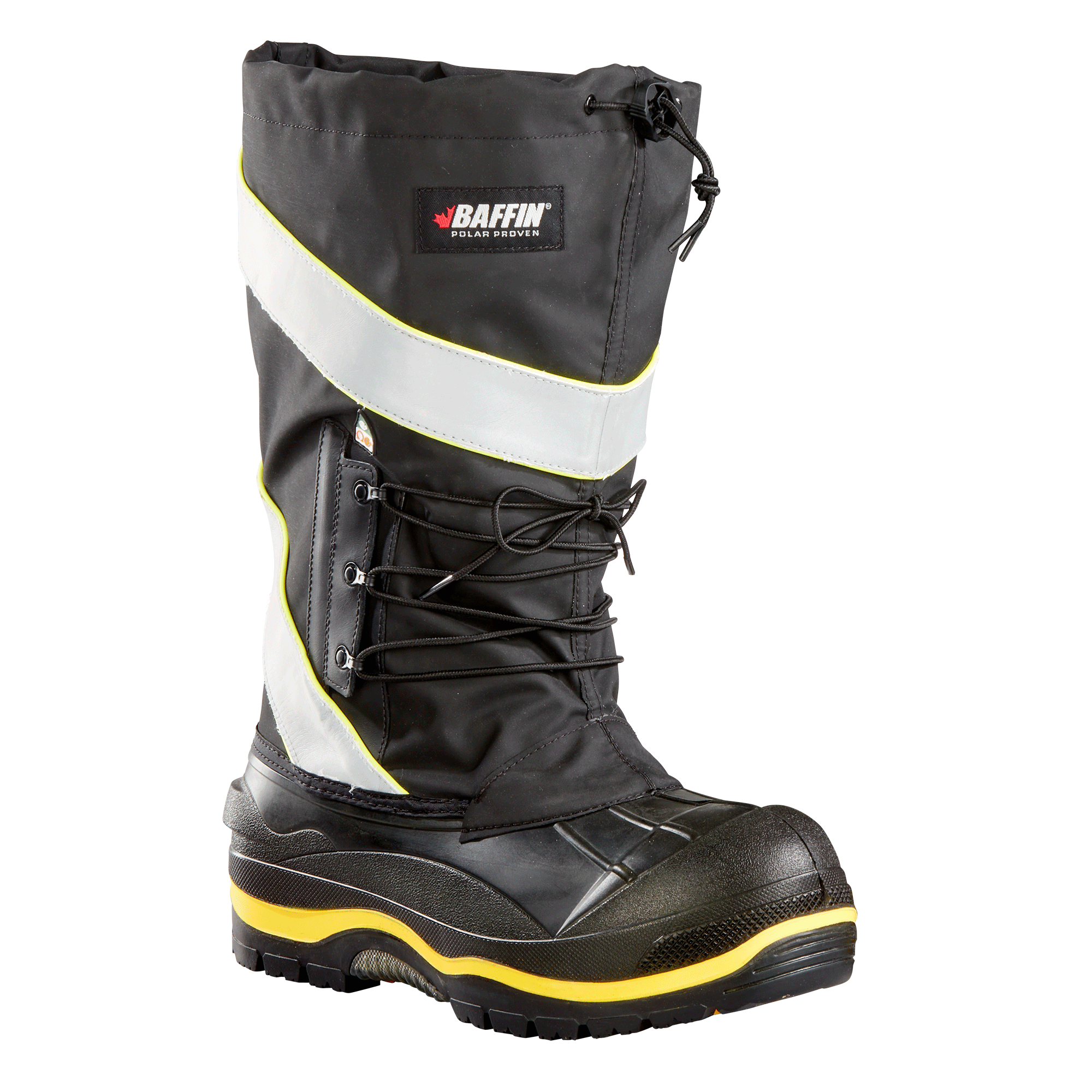 Men's Baffin Derrick Safety Toe and Plate Boot, Size: 8, Black
